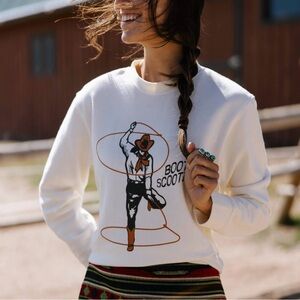 Never worn cowboy sweatshirt